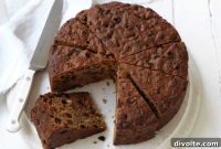 Simmered Festive Fruitcake