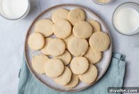 Buttery Shortbread Cookies