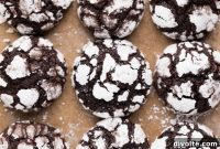 Decadent Chocolate Crinkles