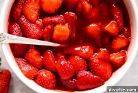 Homemade Strawberry Drizzle