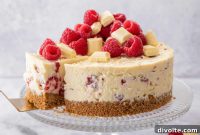 The Ultimate White Chocolate Raspberry Cheesecake