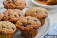 Homemade Chocolate Banana Muffins