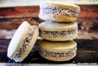 Homemade Alfajores Dulce de Leche Sandwich Cookies