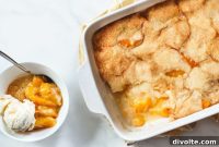 Golden Peach Perfection Gluten-Free Cobbler