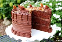 Pecan Caramel Chocolate Dream Cake