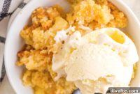 Golden Pineapple Cobbler