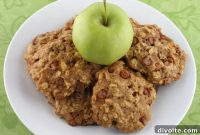 Spiced Apple Oatmeal Cookies