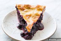 Delicious Homemade Blueberry Pie