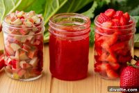 Luscious Strawberry Rhubarb Jam
