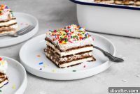 No-Bake Ice Cream Sandwich Cake