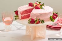 Sweet Strawberry Bliss Cake