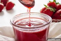 Luscious Strawberry Syrup