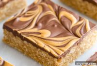 Chewy Peanut Butter Butterscotch Bars