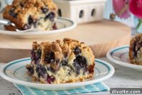 Perfect Blueberry Buckle