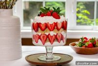 Luscious Strawberry Trifle