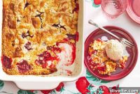Effortless Cherry Dump Cake Delight