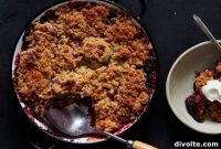 Irresistible Plum Crisp