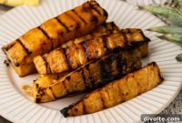 Sweet & Smoky Brazilian Grilled Pineapple Recipe