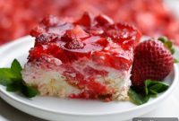 Heavenly Strawberry Angel Food Delight