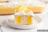 Lemon Poke Cake Recipe