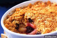 Delicious Blackberry Crumble