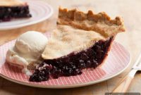 Huckleberry Pie: A Taste of Wild Sweetness