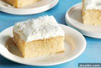 Heavenly Coconut Poke Cake