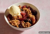 Heavenly Blackberry Crisp