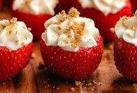 Strawberry Cheesecake Bites