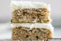 Moist Zucchini Bars