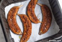 Delicious Air Fryer Roasted Bananas