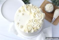 Bake Your Dream White Almond Wedding Cake