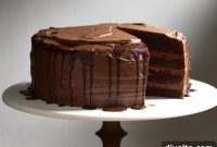 Decadent Dark Chocolate Cake