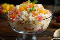 Delightful Jell-O Ambrosia Salad