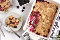 Effortless Blackberry Dump Cake
