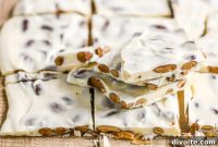 Decadent White Chocolate Almond Bark