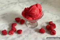 Summer Raspberry Chill: Sorbet or Granita