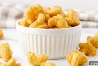 Irresistible Puffed Caramel Corn