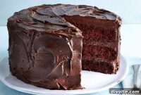 Decadent Mayonnaise Cake