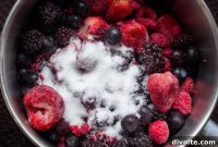 Homemade Frozen Berry Compote