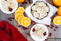 Bright Cranberry Orange Cookies