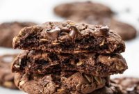 Chewy Chocolate Oatmeal Cookies