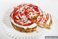 Heavenly Strawberry Cream Cake