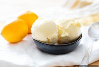 Refreshing Lemon Ice Cream