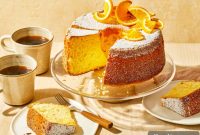 Sunshine Orange Sponge Cake