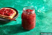 Homemade Strawberry Fig Preserve