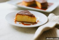Tropical Mango Pudding Flan