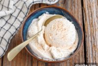 Easy No-Churn Eggnog Ice Cream