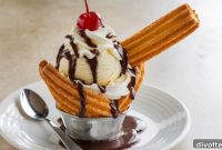 Homemade Churro Sundae