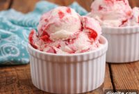Irresistible Strawberry Cheesecake Ice Cream